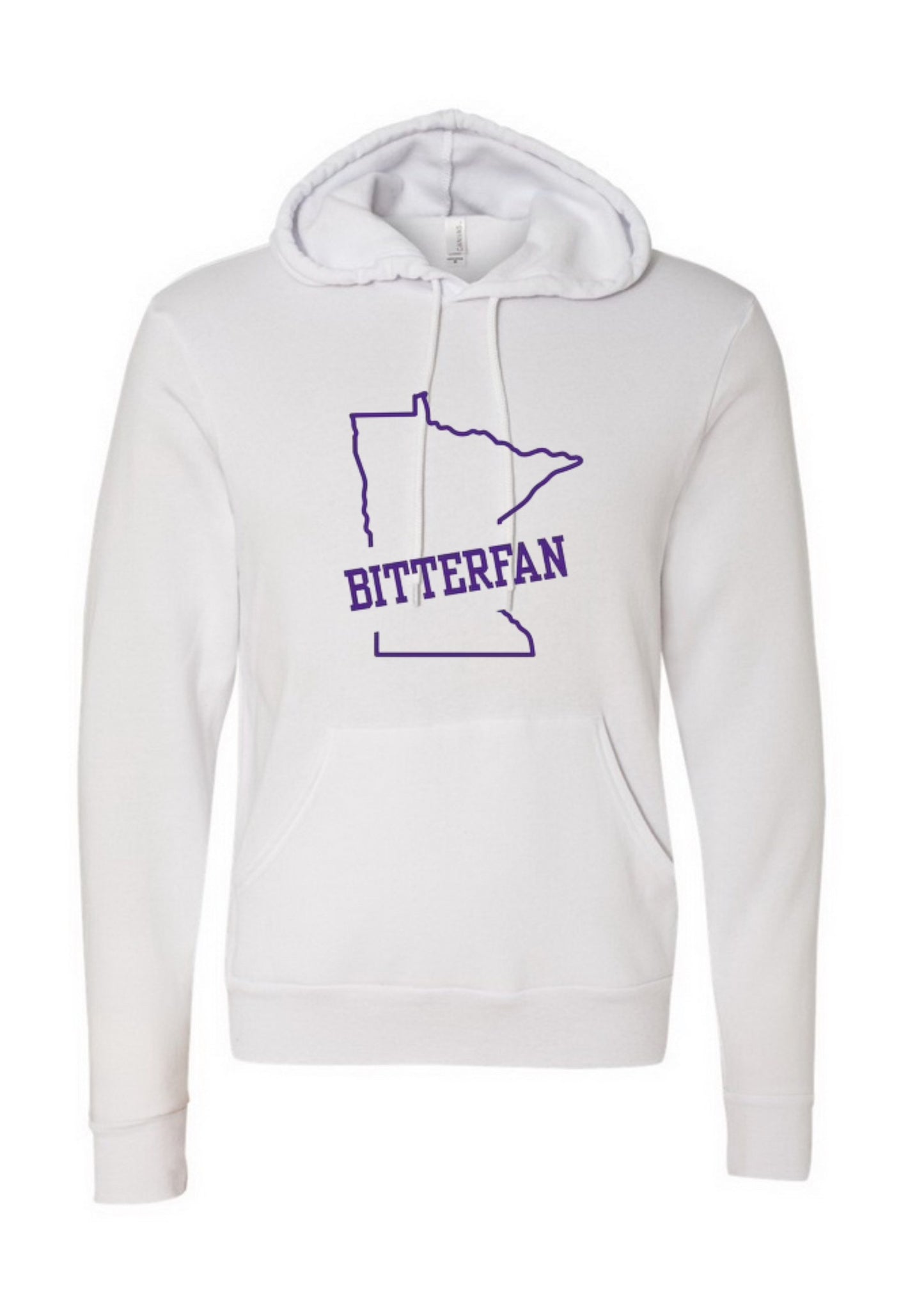 BITTERFAN MN Football Hoodies