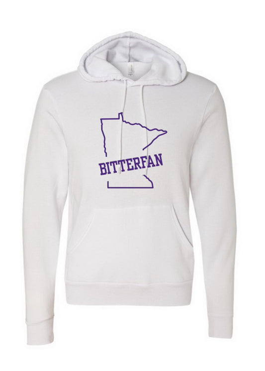 BITTERFAN MN Football Hoodies